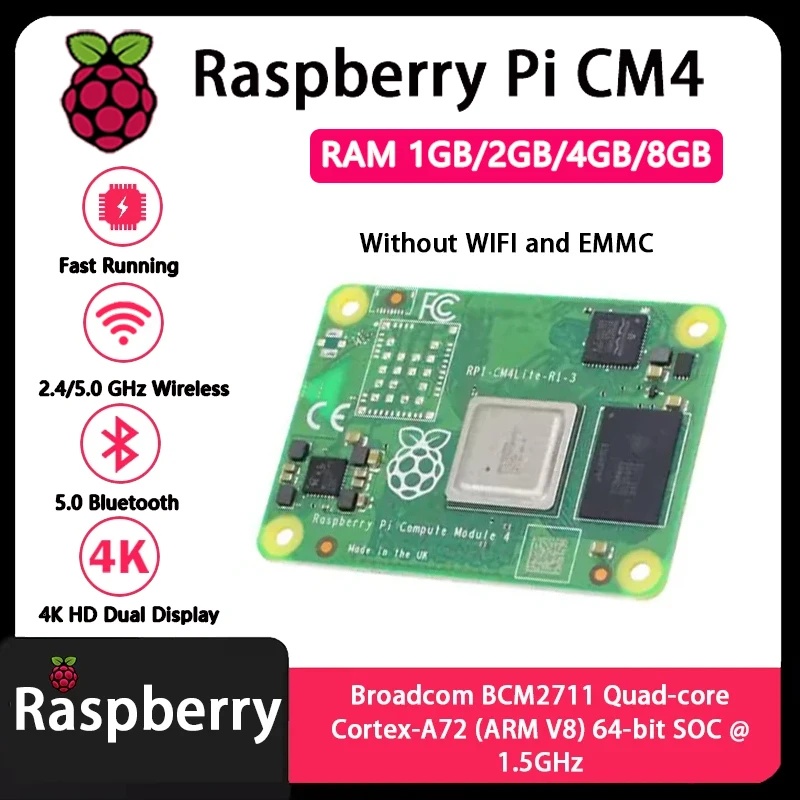 Raspberry Pi CM4 1GB/2GB/4GB/8 - Compute Module 4 32Gb Wifi ulasan dan harga